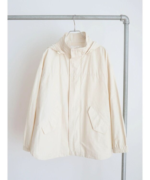 Green Parks 撥水加工　2WAYゆったりブルゾン Ecru