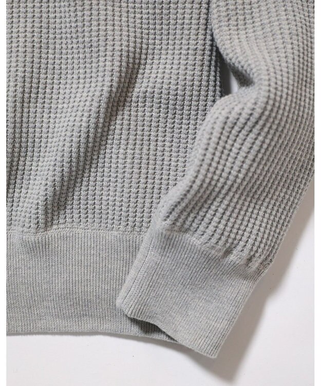 LENO THERMAL KNIT《UNISEX》ワッフルニット GRAY