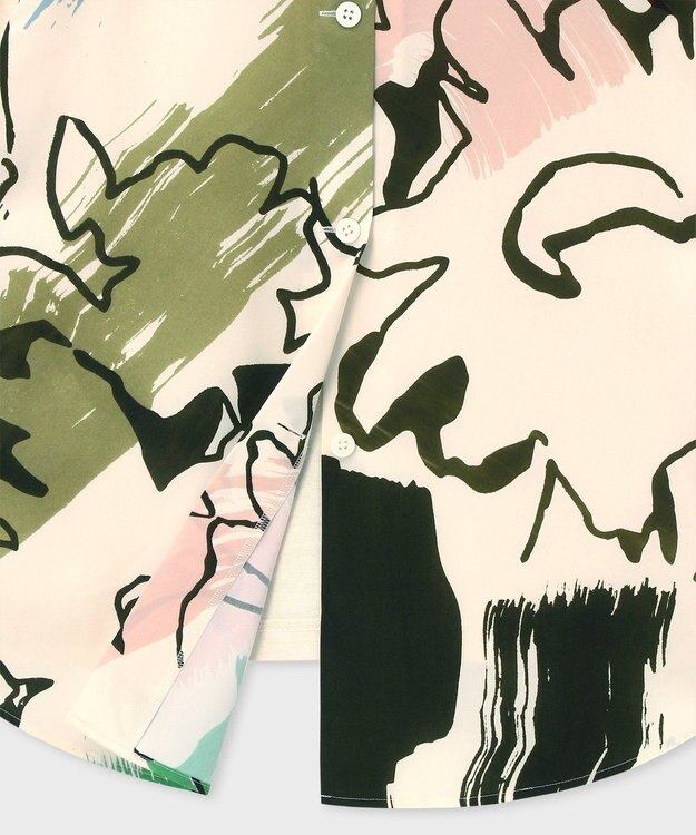 Paul Smith Painters Smock コンビTシャツ オフホワイト