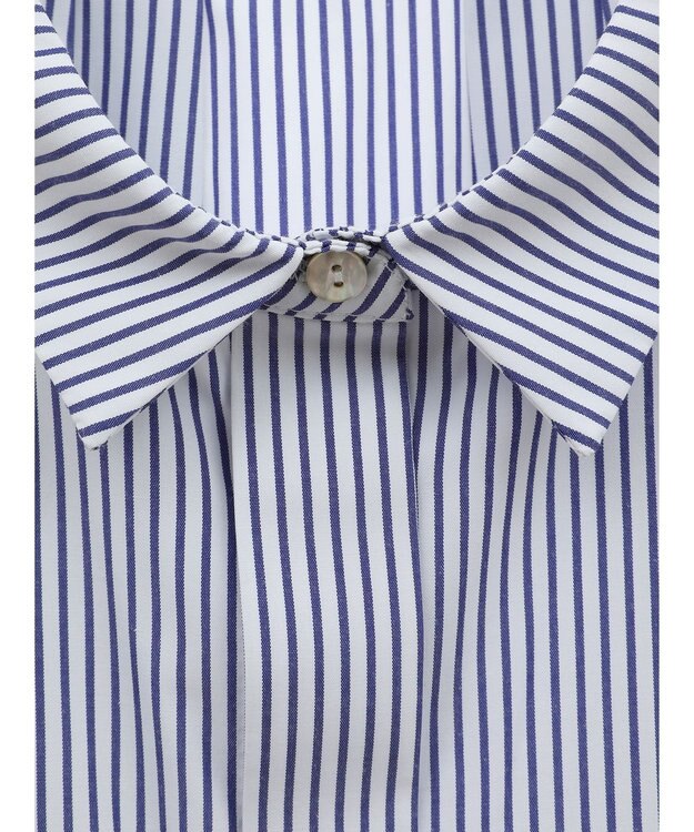 CRAFT STANDARD BOUTIQUE ステンサイドソリッドストライプブラウス2 Stripe Blue