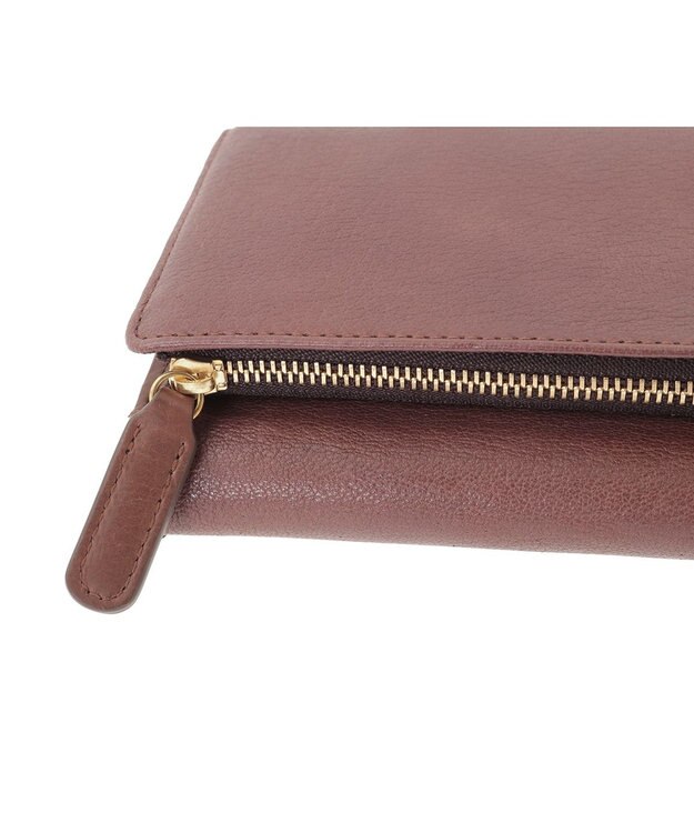 genten ウールシープソフト 長財布 ノウチャ