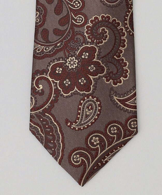 GOTAIRIKU GOTAIRIKU別注【MANTERO/マンテロ】ネクタイ_ペイズリー柄 ダークブラウン系8
