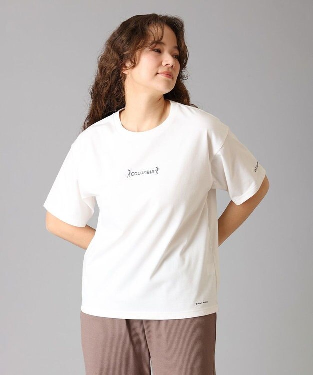 Columbia Columbia/ ウィメンズレイクトゥーアベニューショートスリーブTシャツ /コロンビア Sea Salt