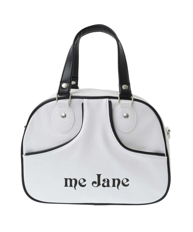 Green Parks ｍｅ　Ｊａｎｅ／レトロボストンバッグ Off White