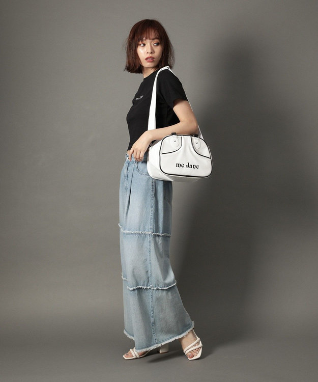 Green Parks ｍｅ　Ｊａｎｅ／レトロボストンバッグ Off White