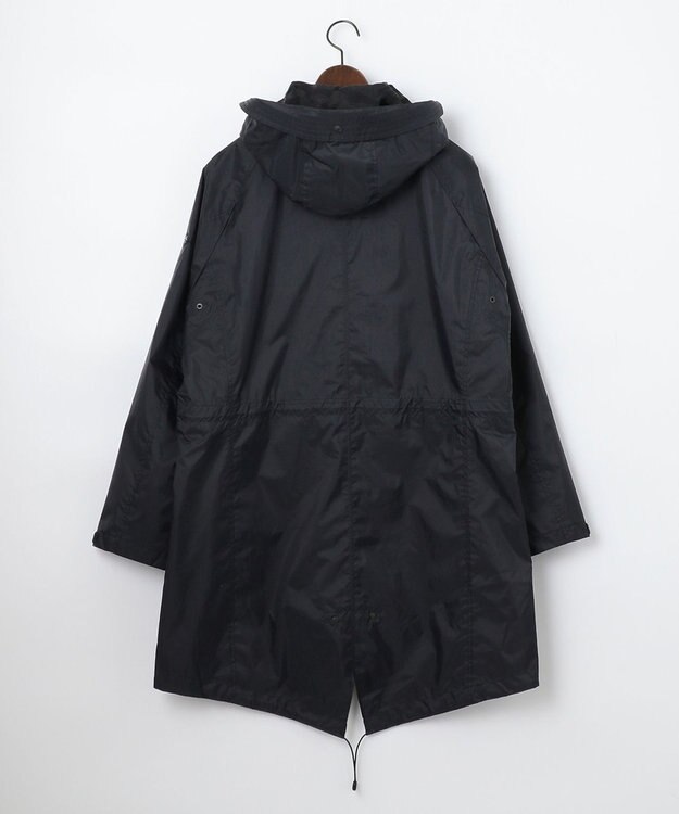 JOSEPH ABBOUD MOUNTAIN 【UNISEX】リサイクルナイロンリップ コート ブラック系