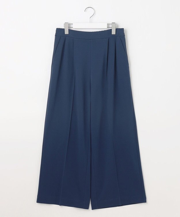 自由区 【カタログ掲載・セットアップ対応・接触冷感・UVカット・吸水速乾・抗菌防臭・洗える】ハイカウントモクロディ パンツ コバルトブルー