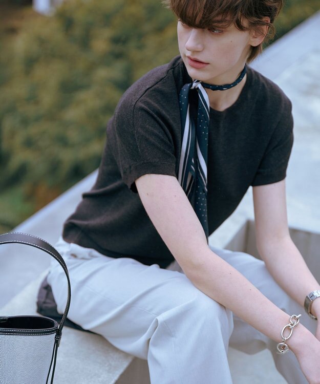 J.PRESS LADIES 【WEB限定カラーあり・洗える】Vis/Peスパーク ラメ ニット