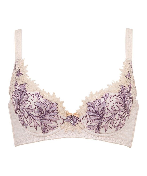 BRADELIS New York 【BRADELIS New York / 育乳STEP3 持ち上げる】ヴィオラステップ3ブラ23A1 美胸 谷間メイクする補正ブラ アイボリー