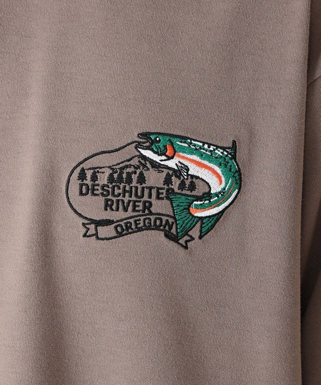 Columbia Columbia/ バーンノベルグラフィックロングスリーブTシャツ /コロンビア Iron、 Trout