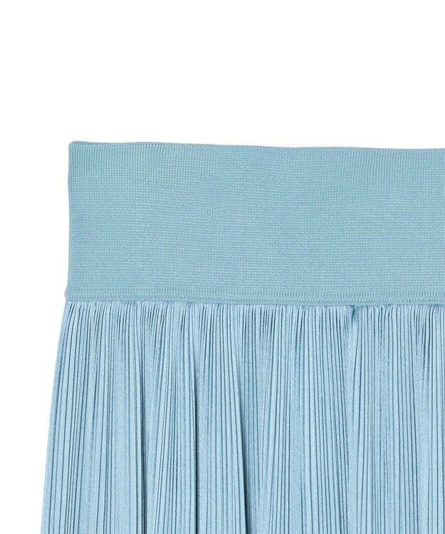 JOSEPH プリーツサテン　スカート Chambray