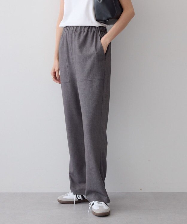 AMERICAN HOLIC 美・美・美ベイカーフレアパンツ Gray Mixture