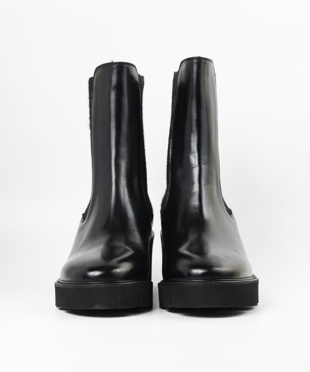 BONTRE 【LucaGrossi/ルカグロッシ】厚底サイドゴアブーツ/H616T-UA ブラック