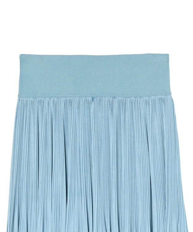JOSEPH プリーツサテン　スカート Chambray