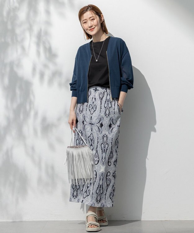 23区 NOMADIS DANCE タッセル ミニ ショルダーバッグ ホワイト系