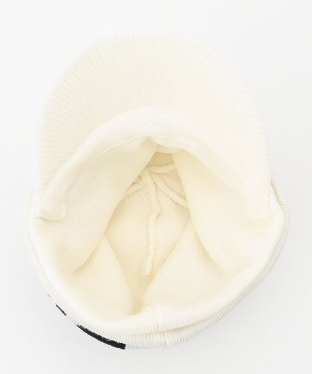 PW CIRCULUS 【UNISEX】3WAY ニットキャップ イヤマフ ホワイト系