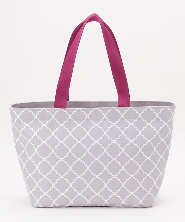 TOCCA 【A4サイズ対応・撥水】CHECKER CLOVER RAIN BAG レインバッグ ライトグレー系