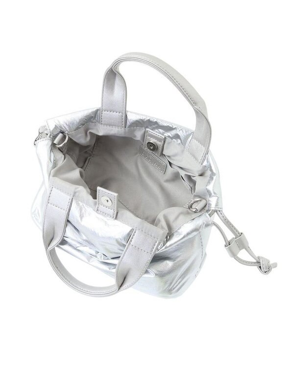 Green Parks ＯＹＯ．ＨＡ　中綿ミニ巾着バッグⅡ Silver