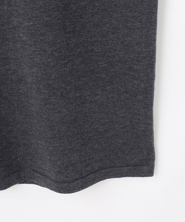 組曲 L キーネックニット ワンピース グレー系