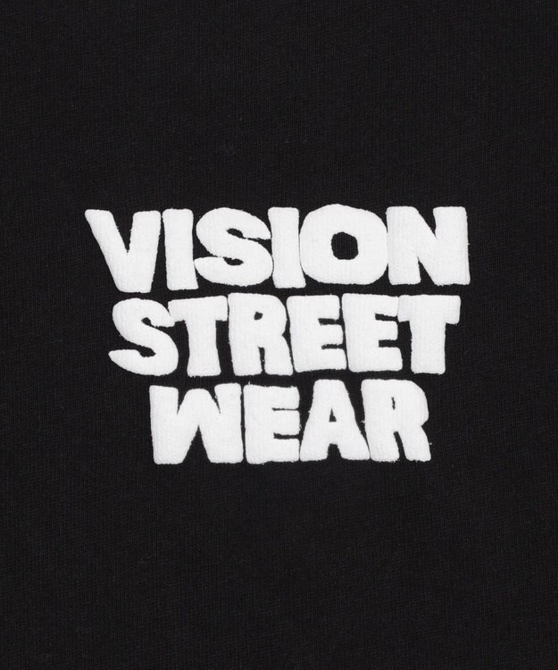 WEGO 【ユニセックス着用ITEM/MLサイズ展開】別注VISIONゴーストグラフィックT（LS） ブラック