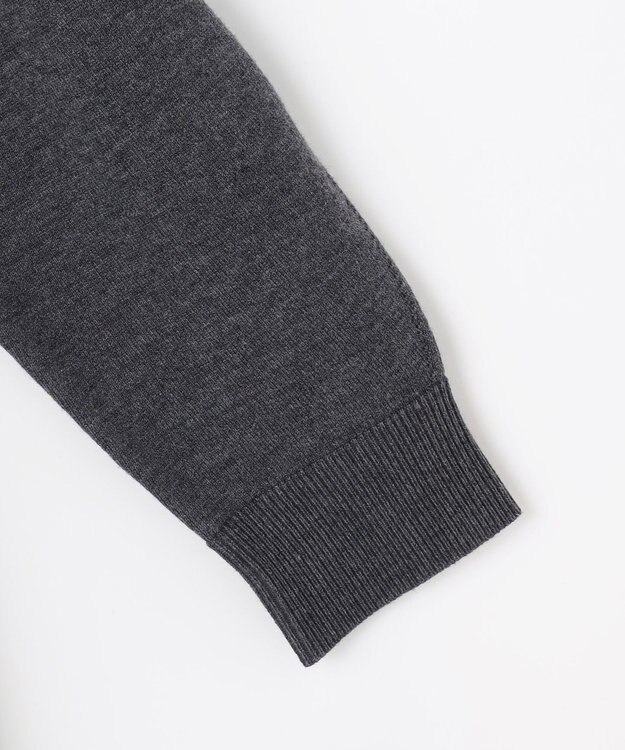 組曲 L キーネックニット ワンピース グレー系