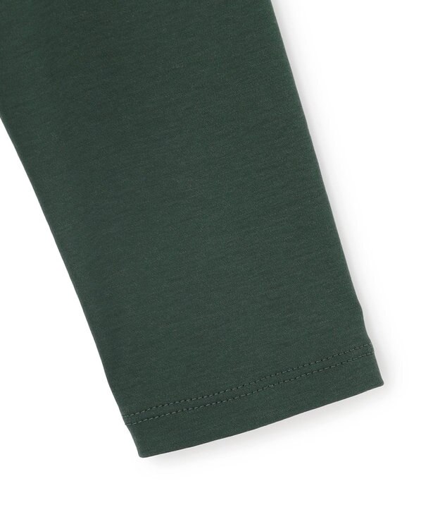 23区 L ニットセットアップ プリーツコンビ ワンピース ダークグリーン系