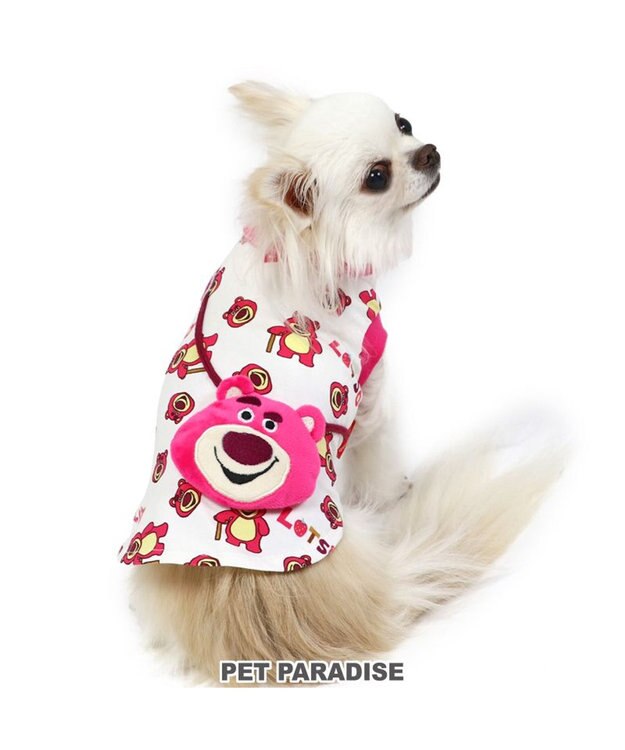 PET PARADISE 犬の服 犬 ディズニー トイ・ストーリーポシェット付き Ｔシャツ 【小型犬】 エイリアン ピザプラネット柄 ロッツォ ロッツォ