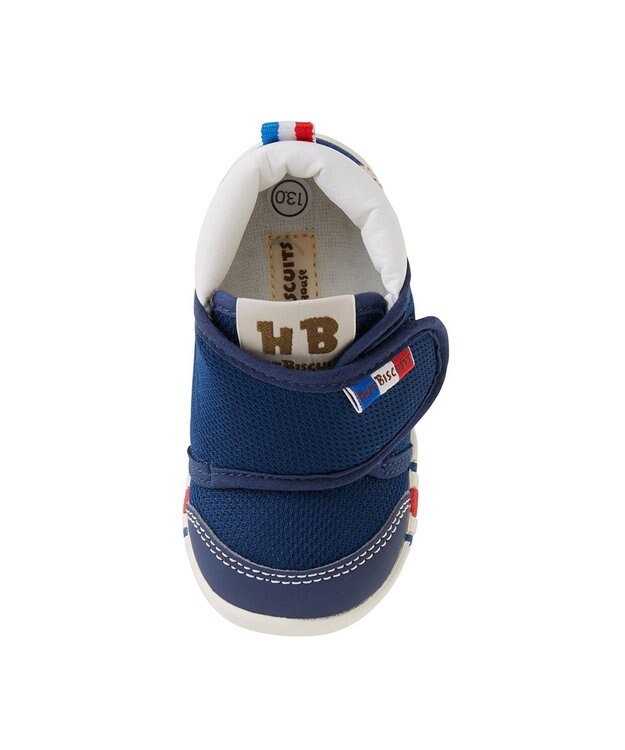 MIKI HOUSE HOT BISCUITS 【11.5-13cm】 ファーストベビーシューズ 紺