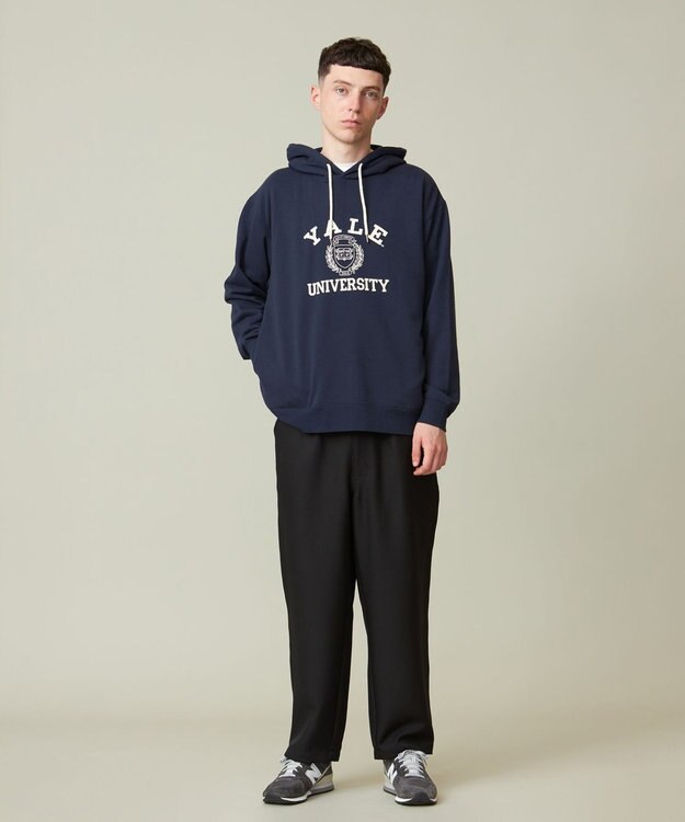 J.PRESS YORK STREET 【UNISEX】YALE裏毛パーカー ネイビー系
