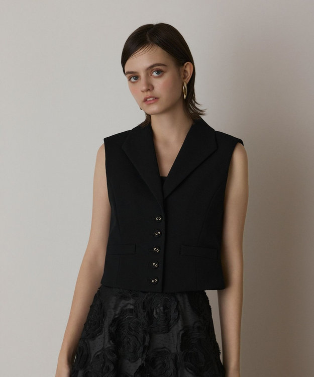 グレースコンチネンタル（GRACE CONTINENTAL）/トリアセジャージジレ トリアセジャージジレ / GRACE CONTINENTAL | ファッション通販 【公式