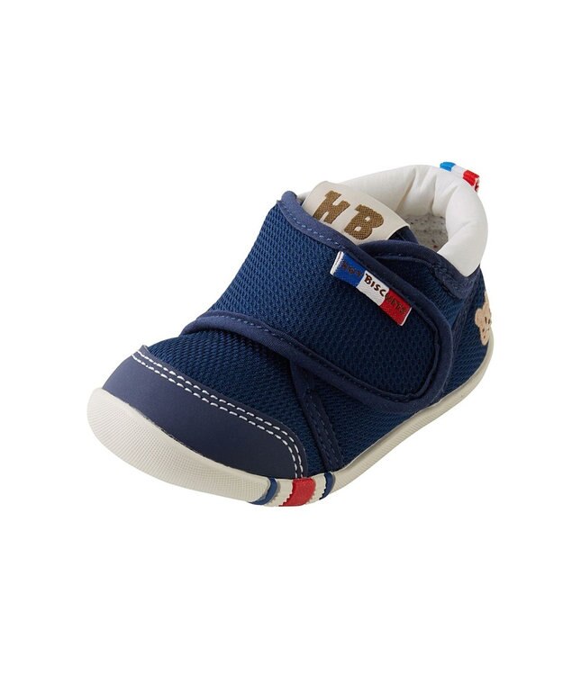 MIKI HOUSE HOT BISCUITS 【11.5-13cm】 ファーストベビーシューズ 紺