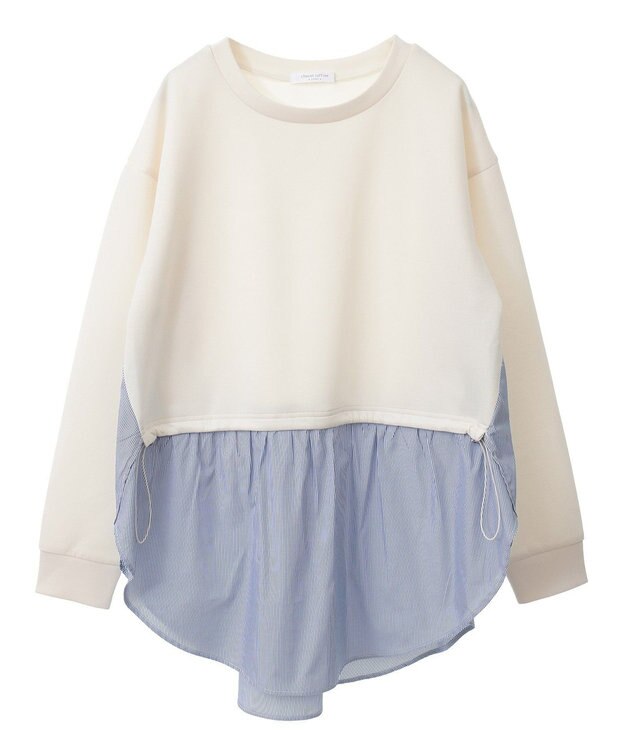 Green Parks ダンボールドッキングチュニック Ecru