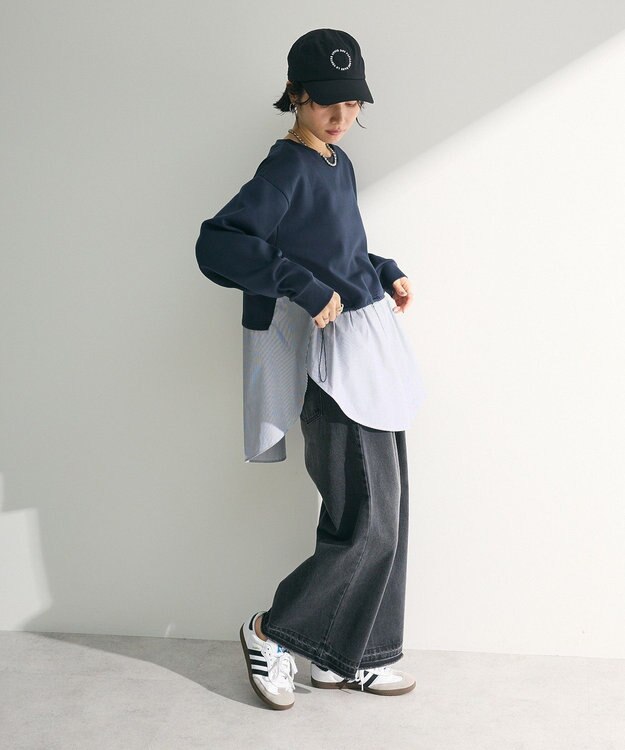 Green Parks ダンボールドッキングチュニック Navy