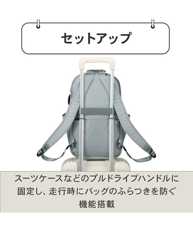 ACE BAGS & LUGGAGE Kanana project COLLECTION ポルサリール リュックサック S 20163 カナナプロジェクトコレクション ライトグリーン
