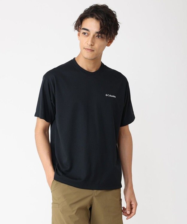 Columbia Columbia/ サンライズストレイトオムニフリーズゼログラフィックショートスリーブTシャツ /コロンビア Black