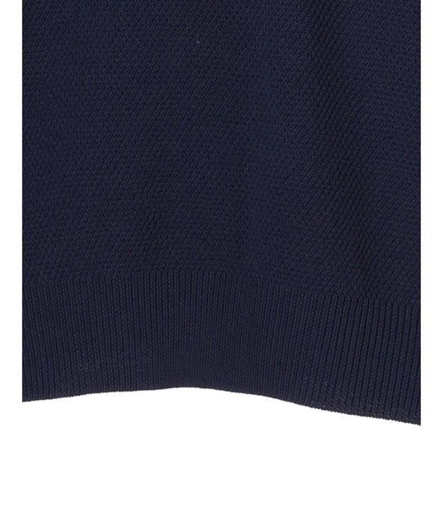 Green Parks ２ｗａｙ　パール釦ニットプルオーバー Dark Navy