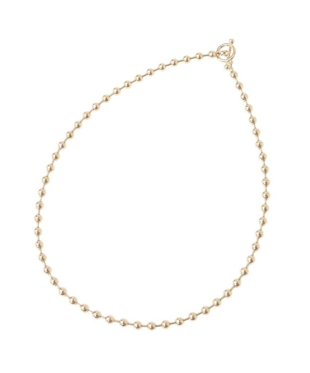 AMERICAN HOLIC ボールチェーンマンテルネックレス Gold