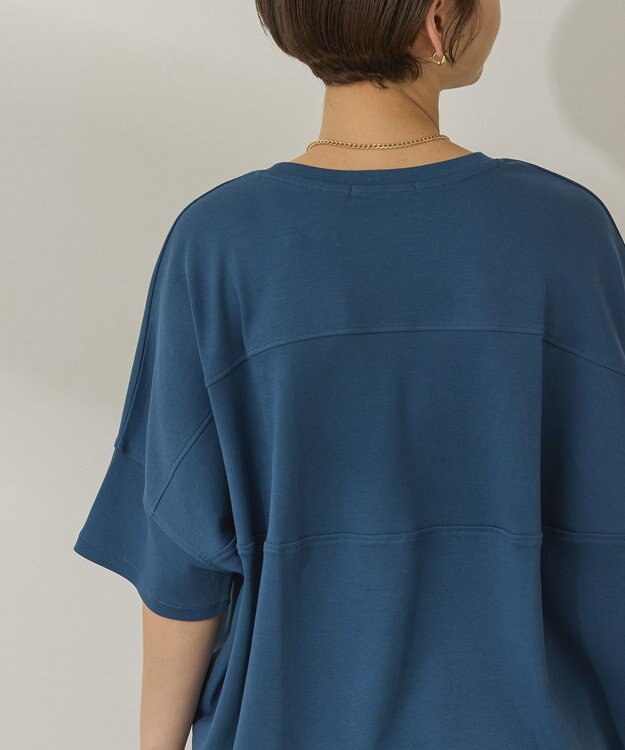 AMERICAN HOLIC 【WEB限定】【UVカット＋接触冷感】 コクーンカットプルオーバー Navy