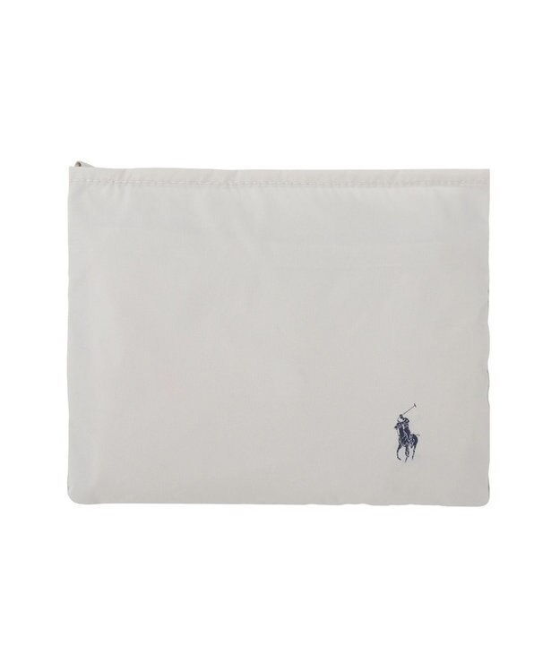 MOONBAT POLO RALPH LAUREN（ポロ ラルフ ローレン）ポロポニー ポケッタブル レインバック ライトグレー