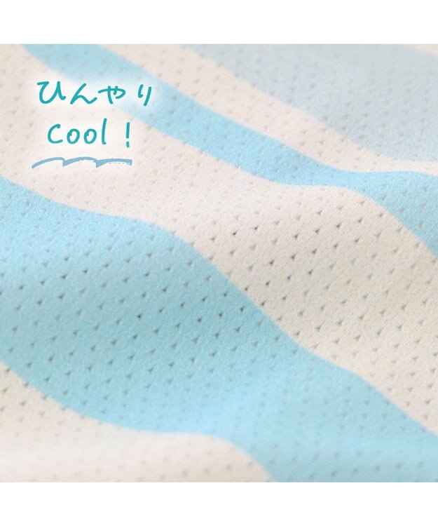 PET PARADISE リサとガスパール   接触冷感 Ｔシャツ 《マリン柄》小型犬 ブルー