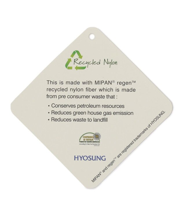 JOSEPH ABBOUD MOUNTAIN 【UNISEX】リサイクルナイロンリップ コート ブラック系