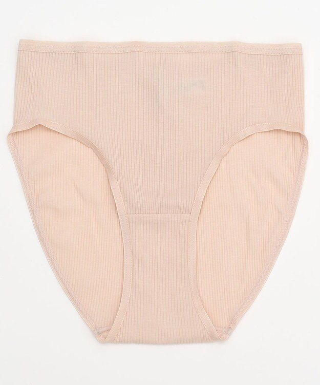 Wing ショーツ 【デイリーフィット リブ】 リブ素材(身生地部) はきこみ丈ふつう EC2400 ウイング／ワコール ベージュ