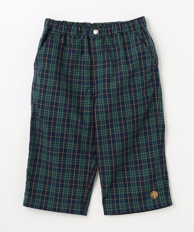 J.PRESS KIDS 【140-170cm】マドラスチェックパンツ グリーン系5