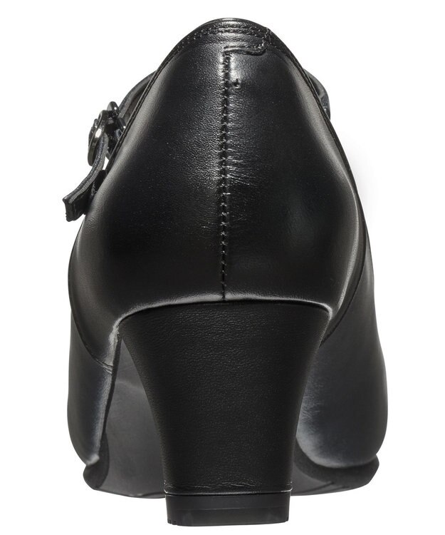 ASICS WALKING ペダラウォーキングシューズ 2E ヒール高5.0cm ブラック系