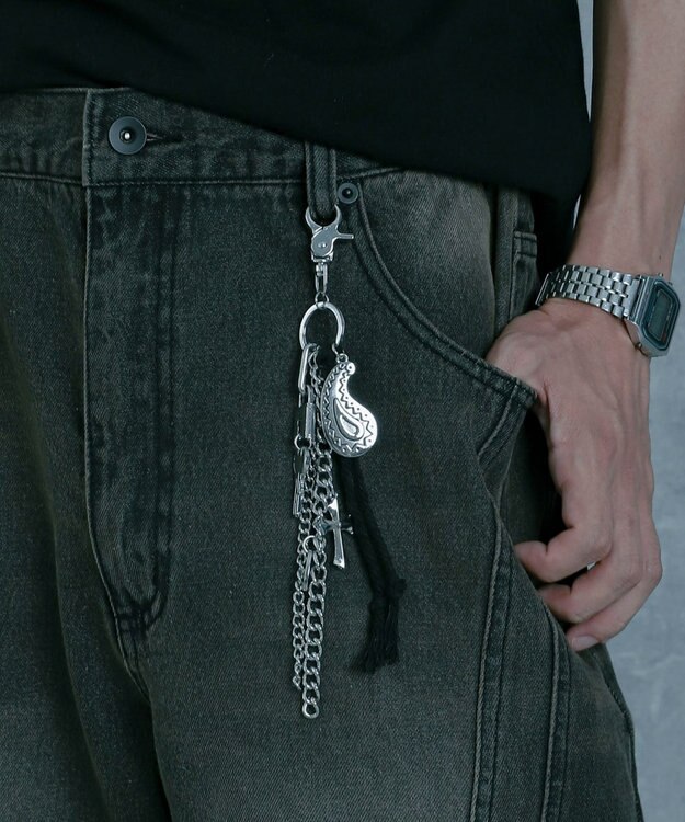 WEGO Mジャラモチーフキーチェーン 柄3