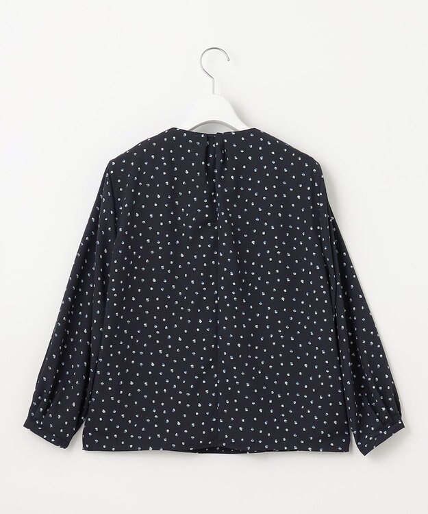 J.PRESS LADIES S ドット フラワープリント カットソー ネイビー系5