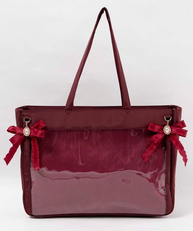 WEGO 【痛バ＆推し活グッズ】きらめきDIYパールリボンセットLL ワイン