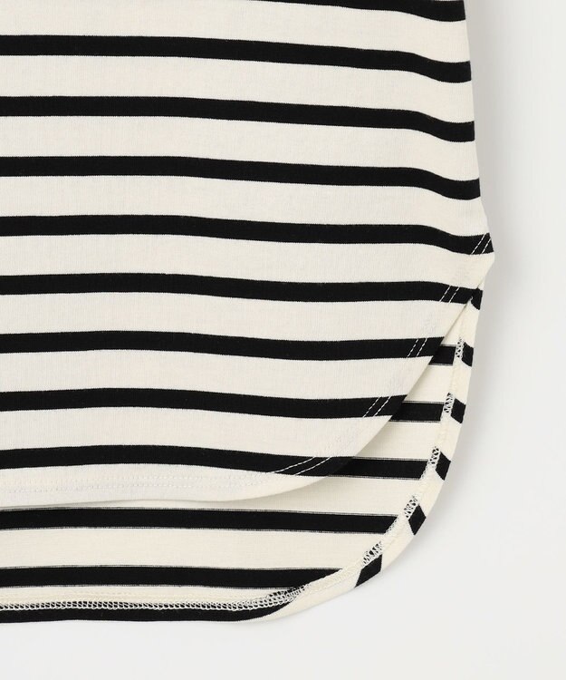 組曲 コットンバスクロング Tシャツ アイボリー系1