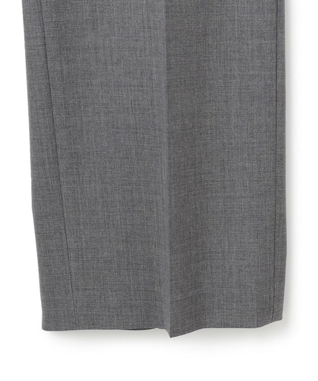 23区 L 【セットアップ対応】ラフィーネウール ワイドパンツ ライトグレー系