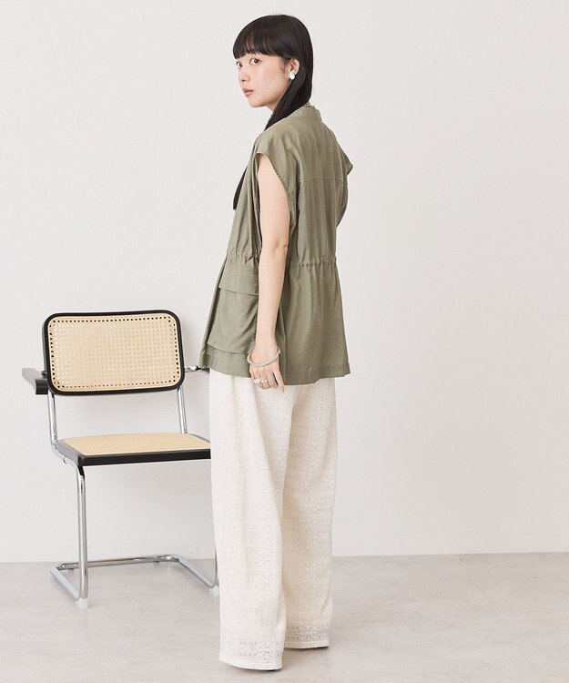 AMERICAN HOLIC Ｗポケットベスト Khaki